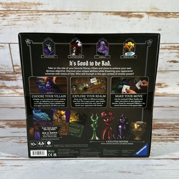 NEW Ravensburger Villainous: Introduction to Evil Board Game Disney 100 Edition - Picture 2 of 3